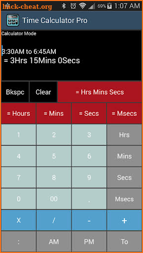 Time Calculator Pro screenshot