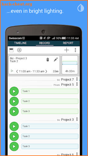 Time Tracker - Timesheet screenshot