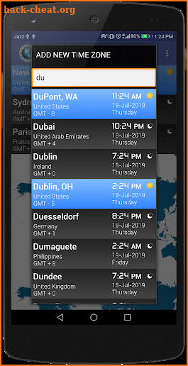 Time Zone Converter - Prime - World Time Clock screenshot