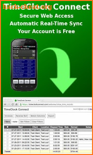 TimeClock Pro - Time Tracker screenshot