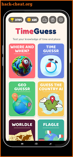 TimeGuess - Geography Game screenshot