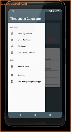 TimeLapse Calculator PRO screenshot
