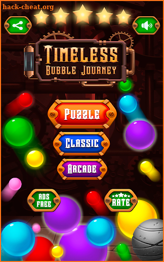 Timeless Bubble Journey screenshot