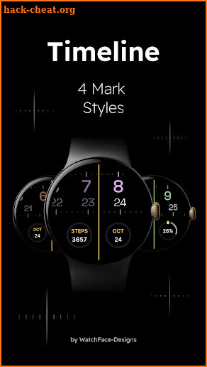 Timeline - Minimal Watch Face screenshot