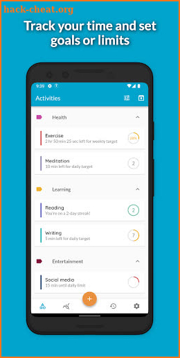 Timelog - Goal & Time Tracker screenshot