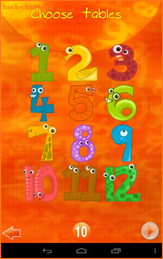 Times Tables Game screenshot