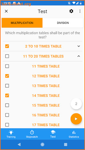 Times Tables Pro screenshot