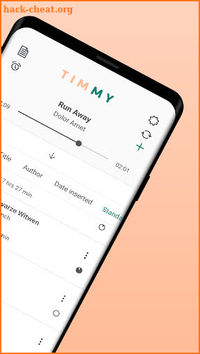 Timmy - Audiobook Player PRO screenshot