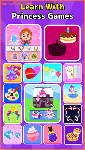 Timpy Baby Princess Phone Game screenshot