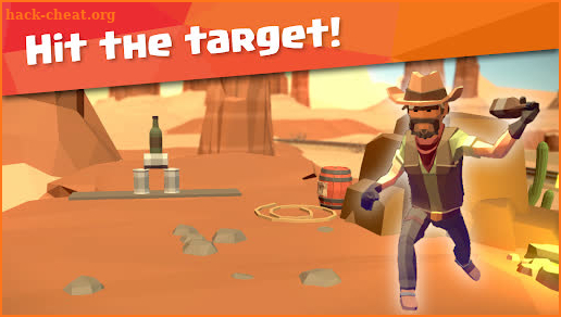 TIN HIT: Throwing & Knockdown in Cowboy Game screenshot