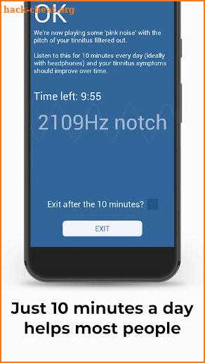 Tinnitus Therapy Pro screenshot