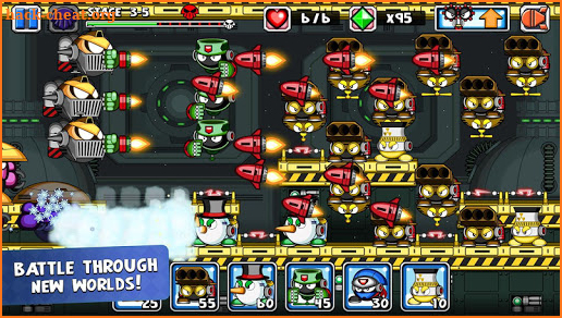 Tiny Defense 2 - Mini Robot Wars screenshot