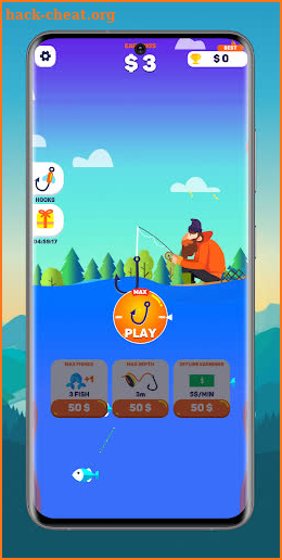 Tiny Fishing - The Fisher screenshot