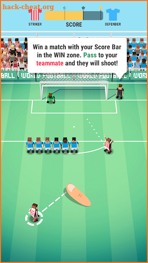 Tiny Striker: World Football screenshot