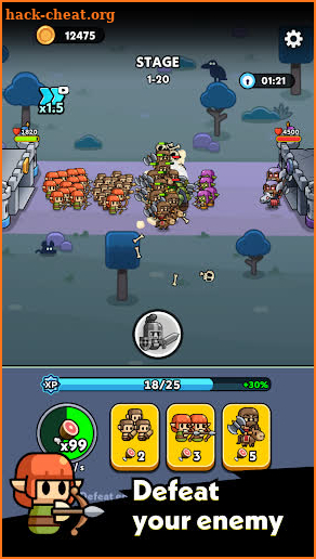 Tiny Warriors Rush screenshot