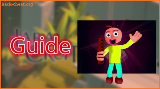 Tip and Tricks For baldi adventure Guide screenshot