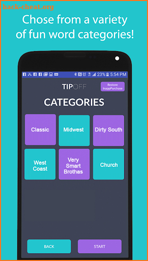 TipOff – Word Guessing Game screenshot