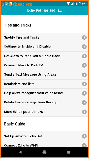 Tips & Tricks for Amazon Echo Dot screenshot