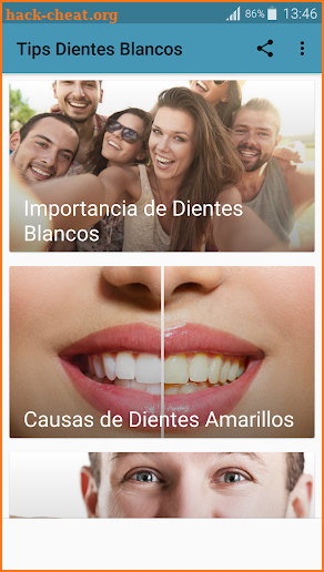 Tips Dientes Blancos screenshot