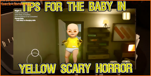 Tips For The Baby In Yellow Scary horror screenshot