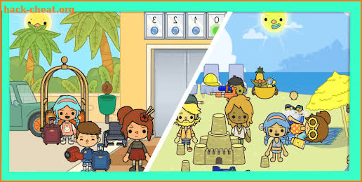 Tips Toca Boca Life World Pink screenshot