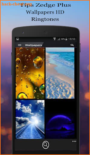 Tips Zedge Plus Wallpapers HD Ringtones screenshot