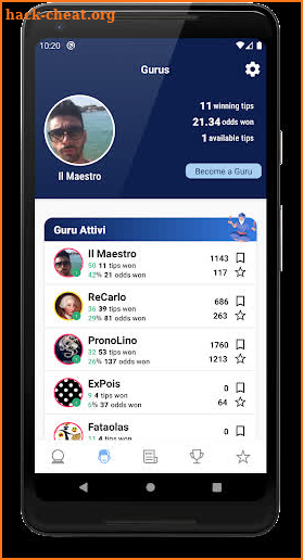 Tipstar - football betting genius screenshot