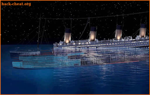 Titanic, sinking, fabrication screenshot