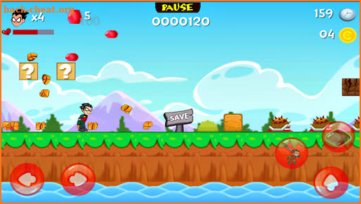 Titans Go Adventure TheRobin Boy game screenshot