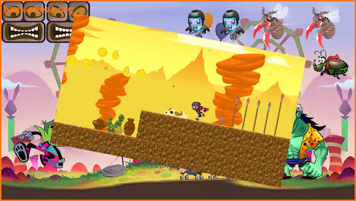 Titans Go Beast Ninja Jungle screenshot