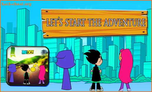 titans go Castle teen free game screenshot