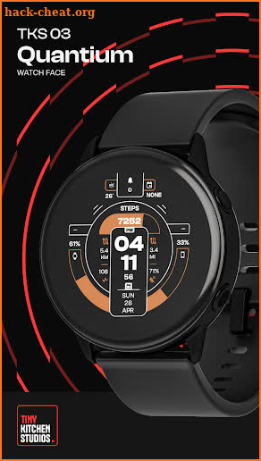 TKS 03 Quantium Watch Face screenshot