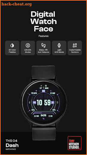 TKS 04 Dash Watch Face screenshot