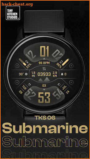 TKS 06 Submarine Watch Face screenshot