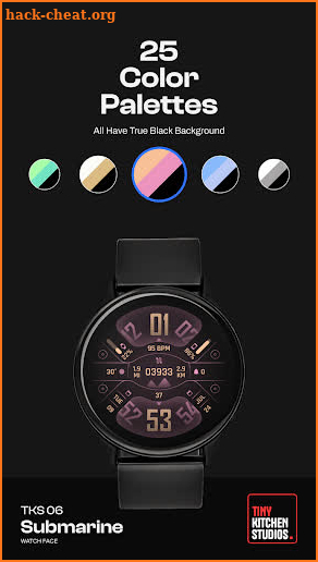 TKS 06 Submarine Watch Face screenshot