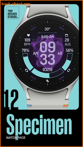 TKS 12 Specimen Watch Face screenshot