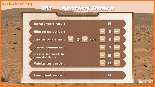 TM - Player Board Pro screenshot