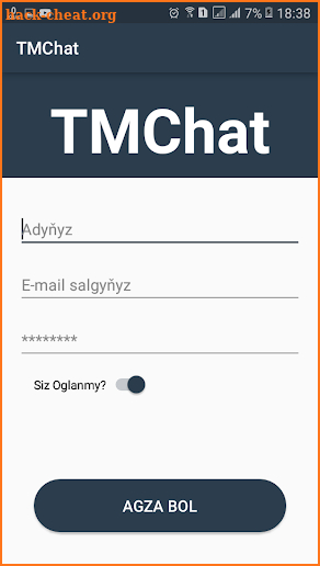 TMChat screenshot