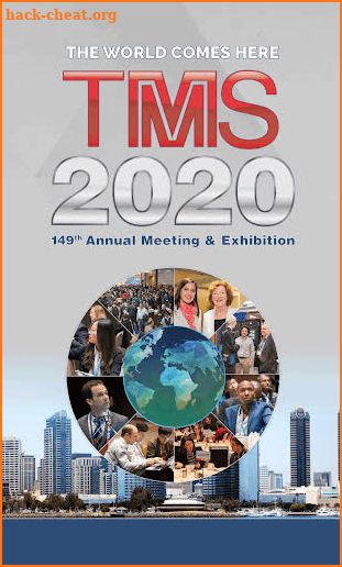 TMS 2020 Annual Meeting screenshot