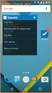 To Do List screenshot