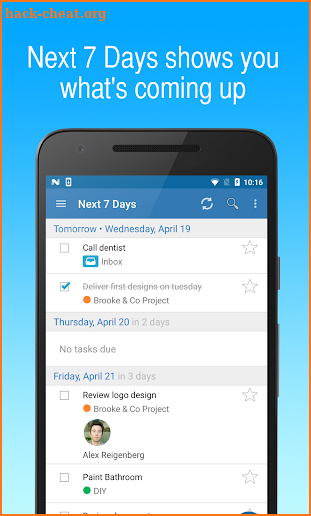 To-Do List for Google Tasks screenshot