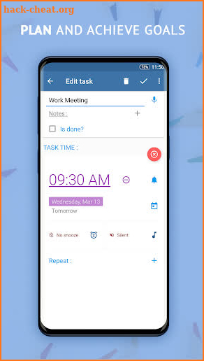 To Do List Organizer - Plan and Achieve Goals screenshot