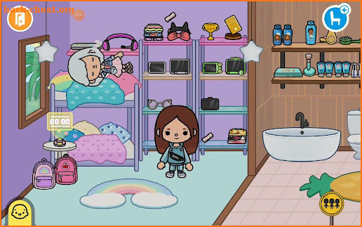 TOCA boca Life hair salon Guia screenshot