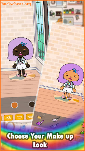 Toca dress up game screenshot