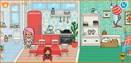 TOCA Town Life World baby Guia screenshot