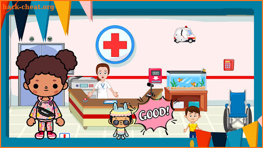 Toca Town My Hospital screenshot