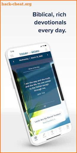 Today in the Word Devotional screenshot