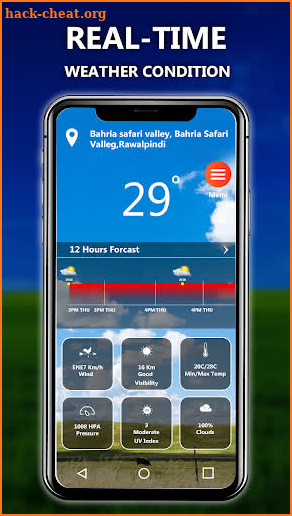 Today Weather forecast : live weather widget screenshot