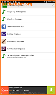 Today's Hit Ringtones screenshot
