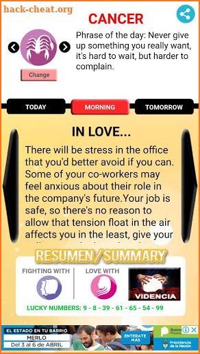 Today's Horoscope - Weekly screenshot